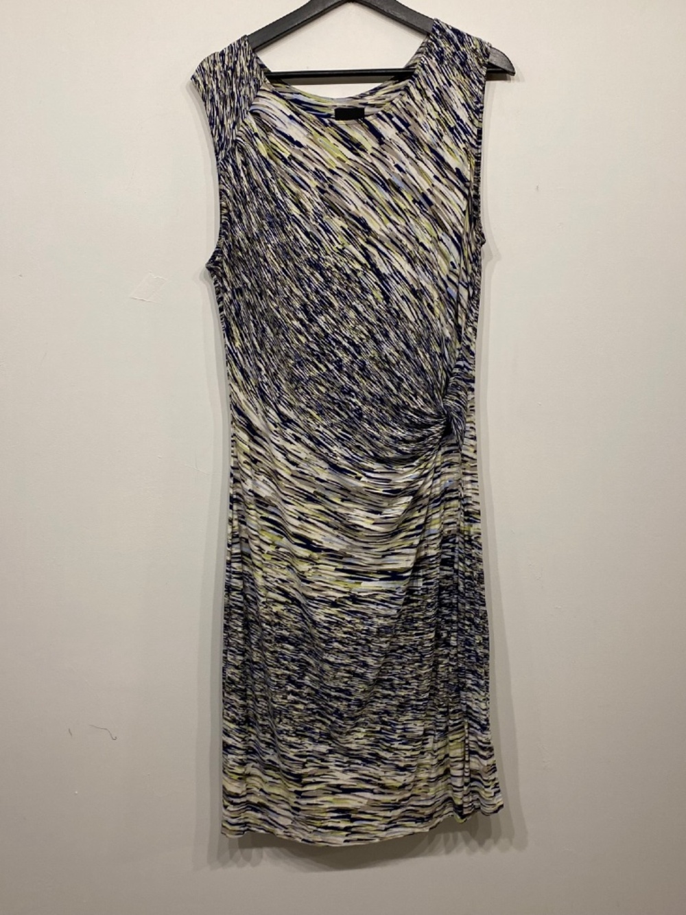 Nic +‎ Zoe Twist Side Sheath Midi Dress Size Large Petite